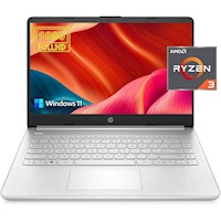 HP Laptop 14" FHD – AMD Ryzen 3, 16GB RAM, 1TB SSD, Type-C, HDMI, Fast Charge, 10h Battery(TECLADO INGLES)