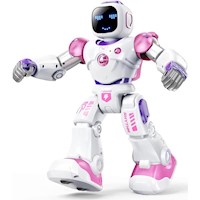 Ruko 1088, robot inteligente programable STEM con control por voz y aplicación | Rosado