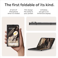 Google Pixel Fold 256GB, Obsidiana