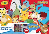 CRAYOLA JUEGO DE ARTE DE IMAGINACIÓN POKÉMON (115 UNIDADES), KIT DE ARTE