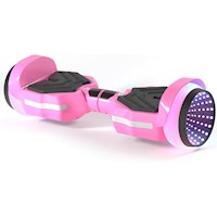 Scooter Electrico LED y Musica Smart Balance Monopatin Hoverboard Rosado