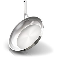 Ninja sartén C90030 Everclad acero inoxidable, triple capa resistente | Acero Inoxidable