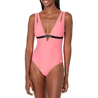 Ropa de baño Calvin Klein color Energy - Rosa