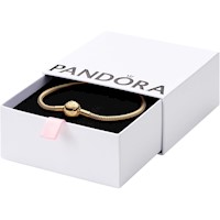 Pandora Moments pulsera cadena serpiente 19 cm | Oro