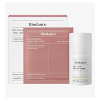 SET BIODANCE MASCARILLA BIOCOLÁGENO & CREMA ILUMINADORA