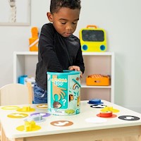 JUEGO SENSORIAL FEEL & MATCH ZOO FAT BRAIN TOYS