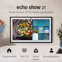 Amazon Echo Show 21, centro inteligente con Fire TV y Alexa integrados | 21 in / 53 cm