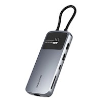 Adaptador Hub de USB-C a HDMI, Displayport USB-A USB-C SD PD RJ-45   CB84G