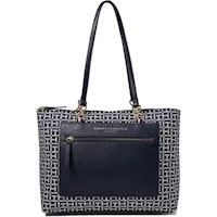 Tommy Hilfiger | Bolso Tote Amelia II con Jacquard de Monograma Cuadrado