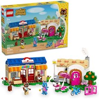Lego Animal Crossing Tienda de Nook y casa de Rosie, juguete para niños