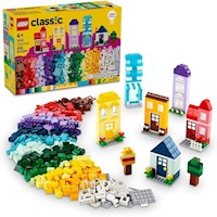 Lego Classic Casas Creativas, set de construcción con accesorios para niños