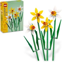 Lego Narcisos Set de construcción decorativo para dormitorio y regalo creativo