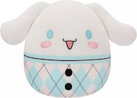 SQUISHMALLOWS HELLO KITTY CINNAMOROLL PLAID DE 8'