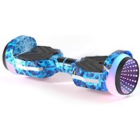 Scooter Electrico LED y Musica Smart Balance Monopatin Hoverboard Multicolor