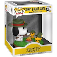 Funko Pop | Snoopy con Woodstock de Peanuts (Camping)