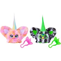 Furby Pack 2 Furblets Fierce & Fabulous Greenie-Meanie y May-May | Verde y Rosa