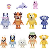 BLUEY superfan set 11 figuras 6-7 cm