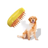 PEINE PERRO Y GATO CEPILLO DE VAPOR 3 EN 1