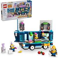 AUTOBÚS MUSICAL MINIONS GRU SET DE CONSTRUCCIÓN CREATIVO