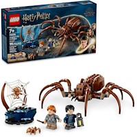 Lego Harry Potter Aragog en el Bosque Prohibido, set de criatura mágica con minifiguras