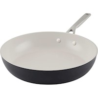 KitchenAid sartén cerámica anodizada dura 12.25 in / 31 cm | Negro mate