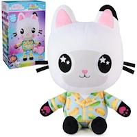 Gabby's Dollhouse Sleepy Time Pandy Paws peluche 33 cm con mejillas iluminadas