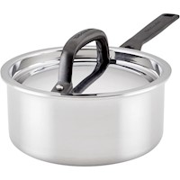 KitchenAid sartén inducción acero inoxidable 1.5 qt / 1.4 l | Inox pulido