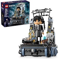 Lego Wednesday Addams, figura con base de exhibición coleccionable