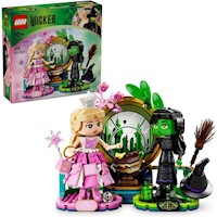 Lego Wicked figuras de Elphaba y Glinda, juguete de construcción para niños