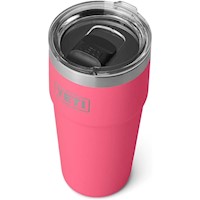 YETI Rambler Vaso de 20 oz de acero inoxidable y tapa MagSlider color rosa