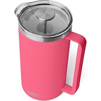 YETI Rambler Cafetera de Prensa con filtro de 64 oz | Rosado