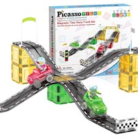 PISTA CARRERAS MAGNÉTICA PTR05 CON AUTOS PICASSOTILES