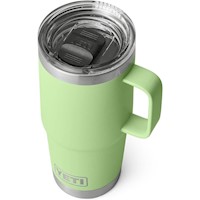 YETI Rambler Vaso de 20 oz de acero inoxidable y tapa Stronghold color verde limón