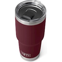 YETI Rambler Vaso de 30 oz de acero inoxidable y tapa MagSlider color guinda