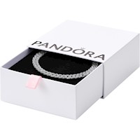 Pandora Timeless pulsera cadena cubana 20 cm | Plata