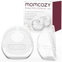 RECOLECTOR DE LECHE MATERNA 3 OZ / 90 ML MOMCOZY PACK 2