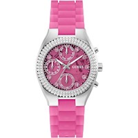 GUESS RELOJ MULTIFUNCION ROSA | SILVER - ROSA