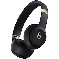 Beats Solo 4: Inalámbricos Bluetooth, 50 H Batería | Negro/Dorado