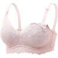 Momcozy brasier de lactancia de encaje, S | Rosa