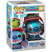 Funko Pop | Gamer Stitch Metálico de Lilo & Stitch
