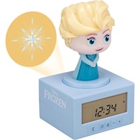 Paladone Disney Frozen Elsa, reloj despertador proyector infantil oficial