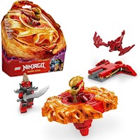 Lego Ninjago Spinjitzu Dragón de Kai, set con espada giratoria