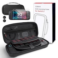 Estuche de Viaje Gran Capacidad para Nintendo Switch 2 | Negro