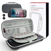Estuche de Viaje Gran Capacidad para Nintendo Switch 2 | Gris