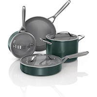 Ninja set cocina CW39007GN Ceramic Pro 7 piezas, cerámica antiadherente | Verde