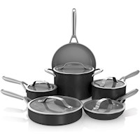 Ninja set cocina CW39011BK Ceramic Pro 11 piezas, cerámica antiadherente | Negro