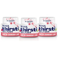Ninja Thirsti WCFCBLMAM agua sabor limón y arándano 12 oz / 355 ml | Pack x3
