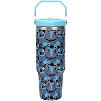 Bioworld | Vaso de acero inoxidable con asa de Stitch | 40 OZ