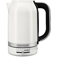 KitchenAid, hervidor eléctrico 1.7 L con control de temperatura | Blanco
