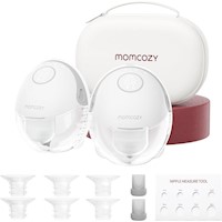 EXTRACTOR DE LECHE M6 MOMCOZY MANOS LIBRES PACK 2